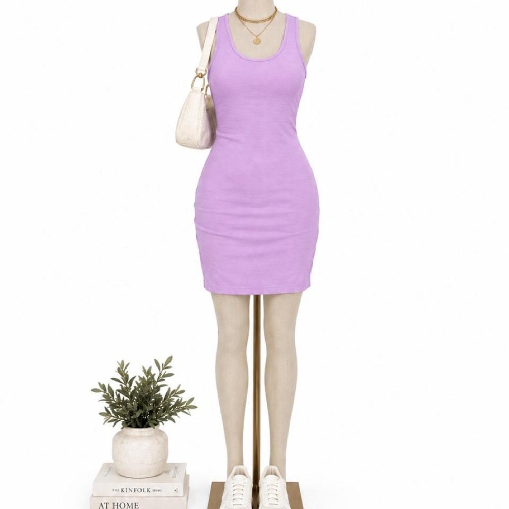 Roxy Good Keepsake Mini Dress XL – Lavender Purple Cutout Back NWT